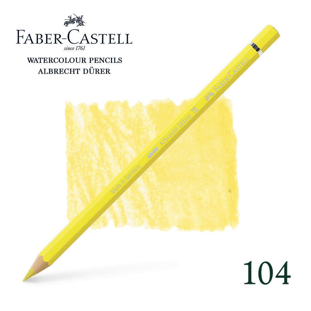 104 Lasurhellgelb - Aquarellstift - Faber-Castell - Albrecht Dürer