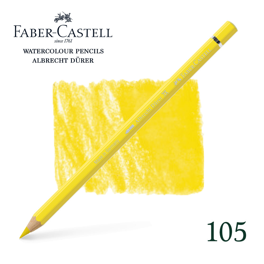 105 Kadmiumgelb hell - Aquarellstift - Faber-Castell - Albrecht Dürer