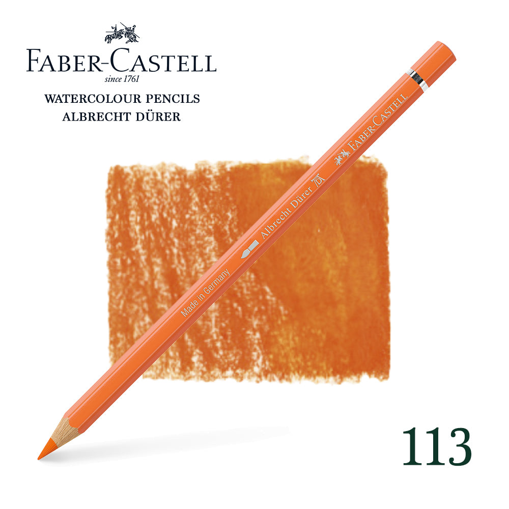 113 Lasurorange - Aquarellstift - Faber-Castell - Albrecht Dürer