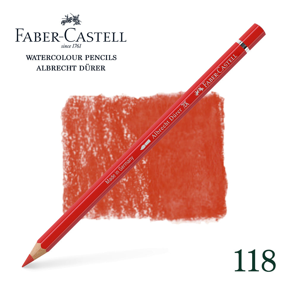 118 Scharlakenrood - Aquarelpotlood - Faber-Castell - Albrecht Dürer