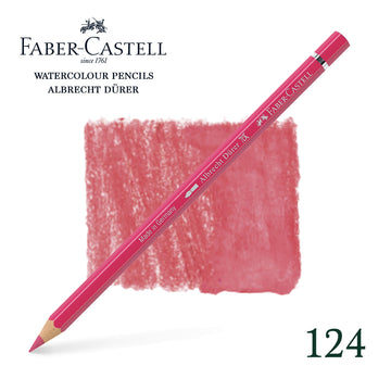 124 Karminrosé - Aquarellstift - Faber-Castell - Albrecht Dürer