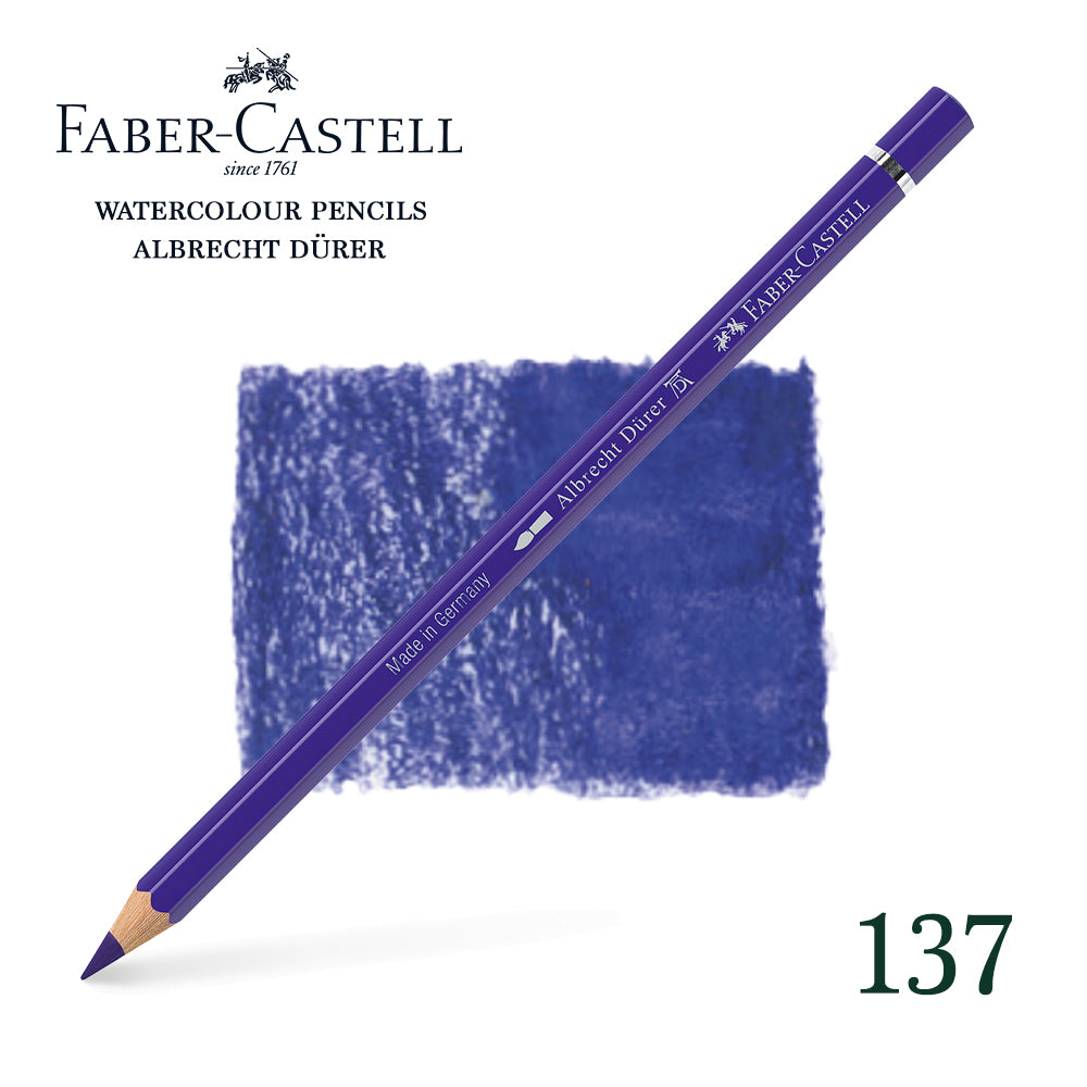 137 Blauviolett - Aquarellstift - Faber-Castell - Albrecht Dürer