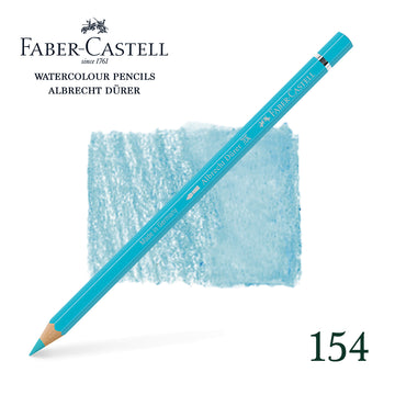 154 Kobalttürkis hell - Aquarellstift - Faber-Castell - Albrecht Dürer