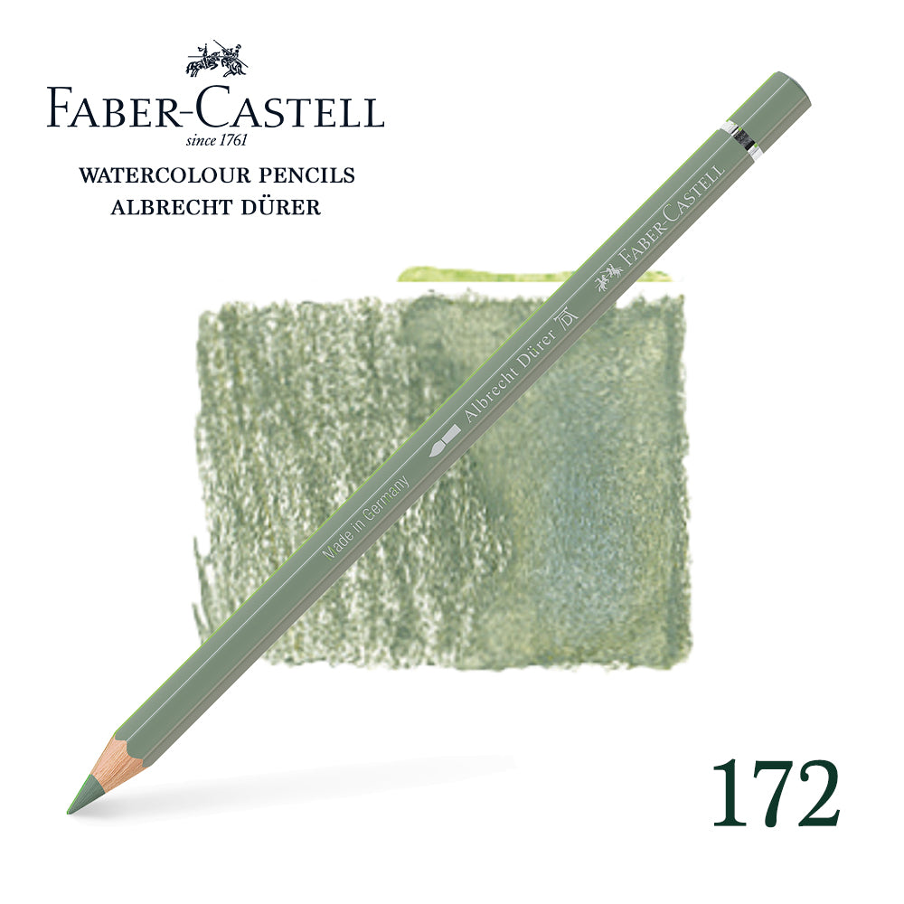 172 Earth green - Watercolor pencil - Faber Castell - Albrecht Durer