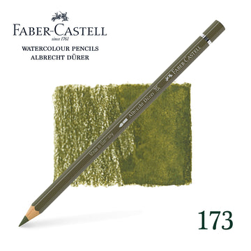 173 Olive green yellowish - Watercolor pencil - Faber Castell - Albrecht Durer