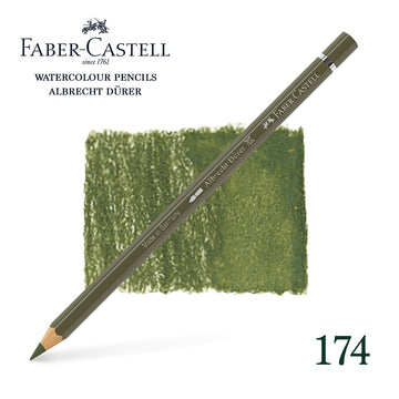 174 Chromgrün deckend - Aquarellstift - Faber-Castell - Albrecht Dürer