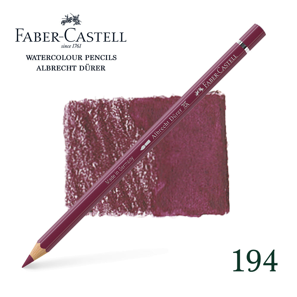 194 Rotviolett - Aquarellstift - Faber-Castell - Albrecht Dürer