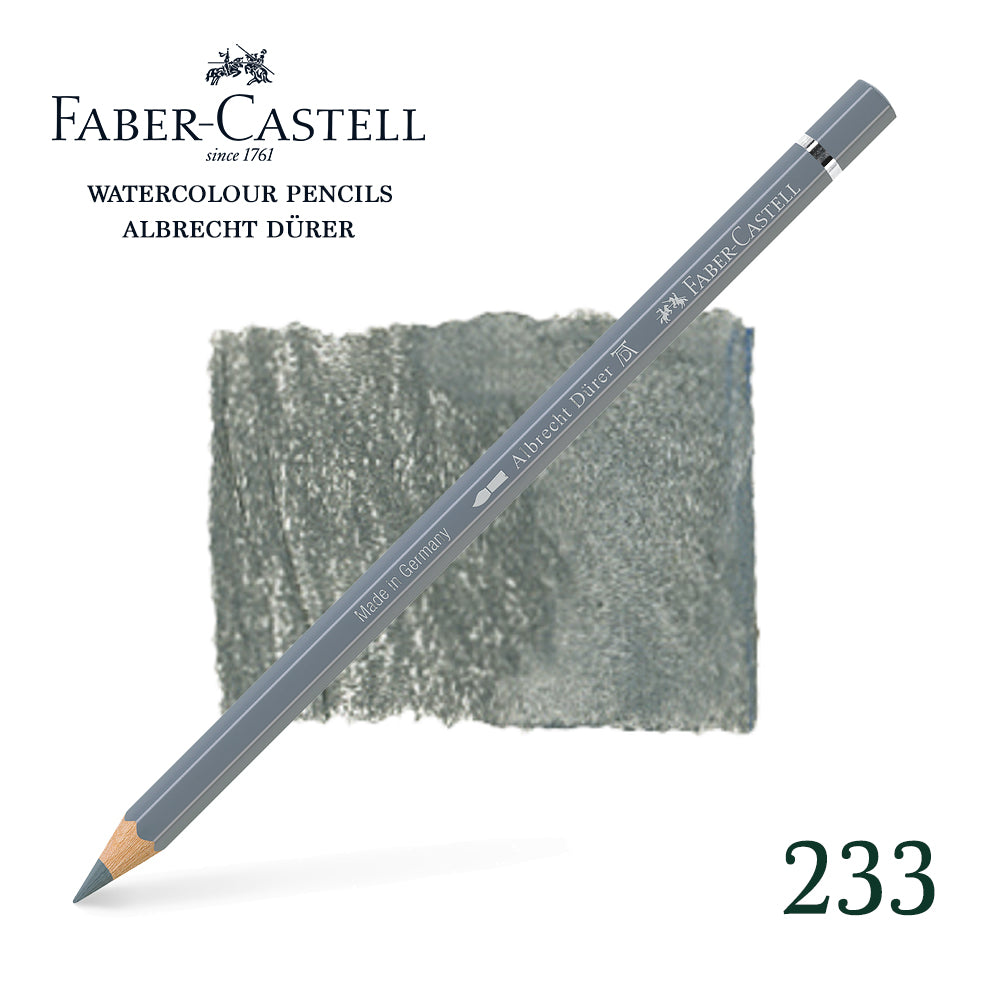 233 Cold grey IV - Watercolor pencil - Faber Castell - Albrecht Durer