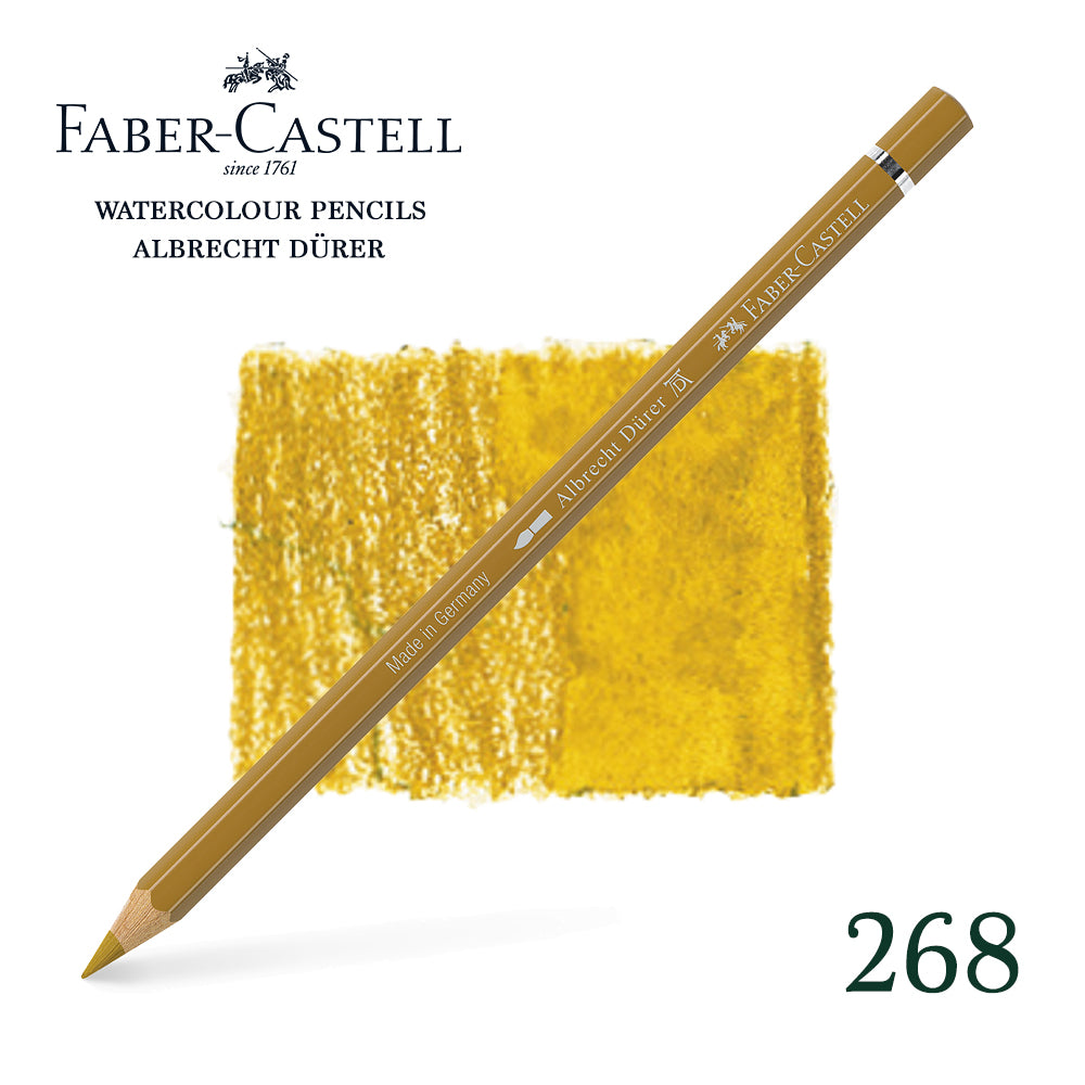 268 Grüngold - Aquarellstift - Faber-Castell - Albrecht Dürer