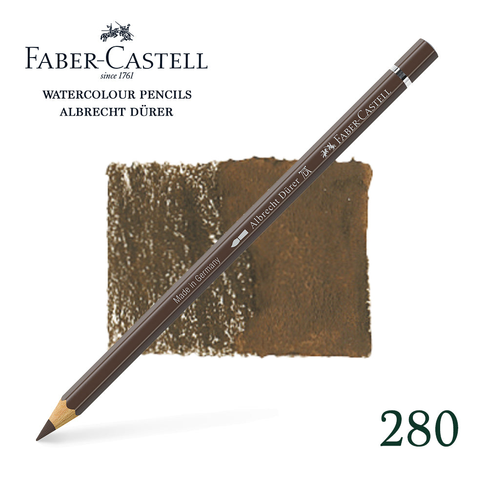 280 Umbra gebrannt - Aquarellstift - Faber-Castell - Albrecht Dürer