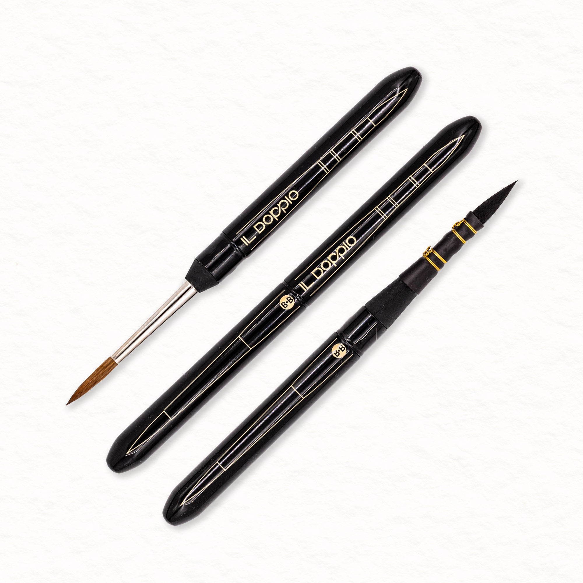 Il Doppio - Watercolor travel brush - Borciani Bonazzi