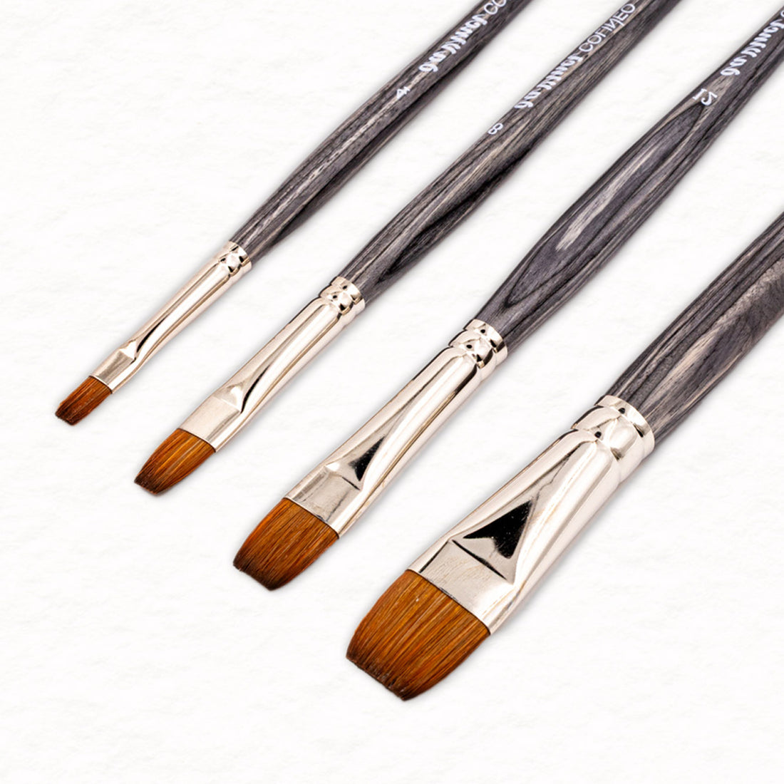 Colineo - Flat Brush - Da Vinci - Synthetic Watercolor Brush - TinyWatercolorArt