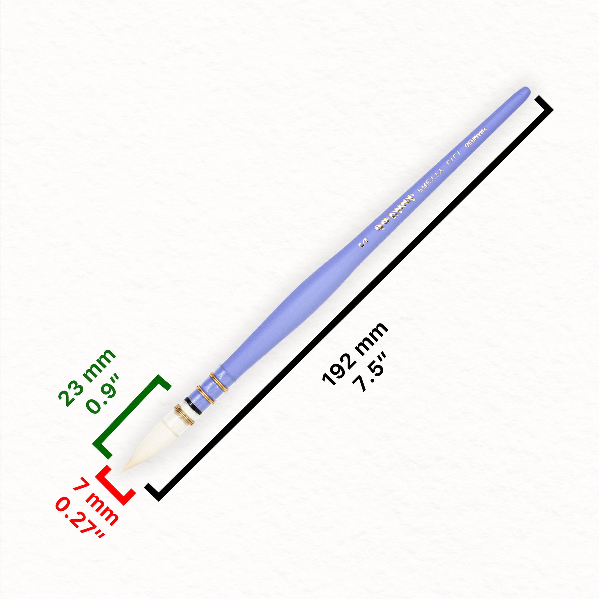 Pretty Lili - Da Vinci - Synthetic Watercolor Brush