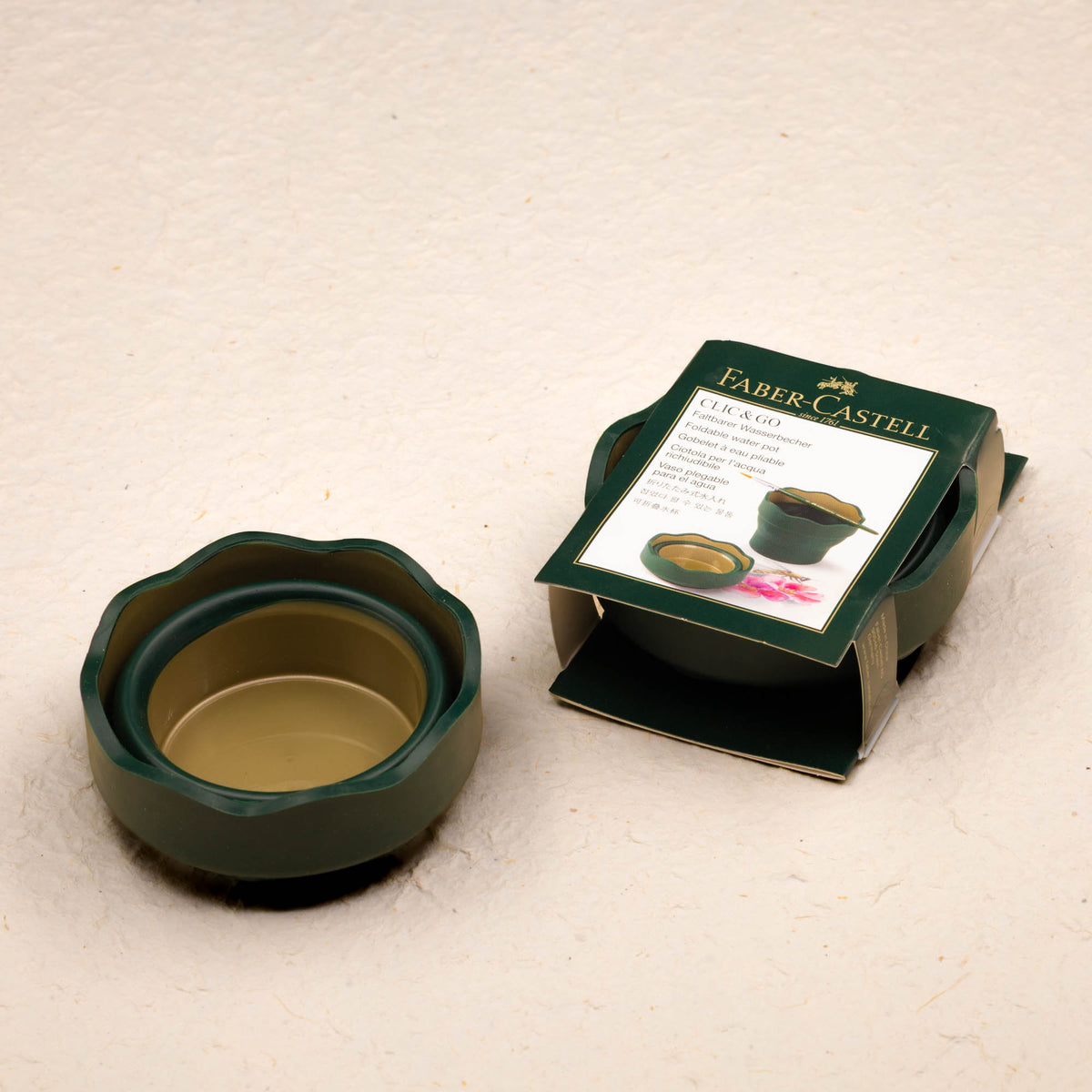 Watercup Faber-Castell Clic&Go - Dark green