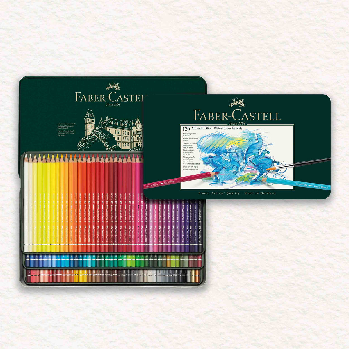 120er-Set – Aquarellstifte – Faber-Castell – Albrecht Dürer