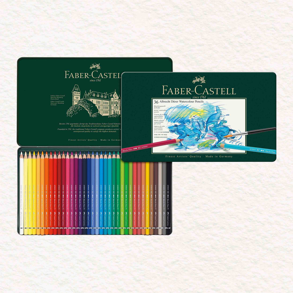 36er-Set – Aquarellstifte – Faber-Castell – Albrecht Dürer